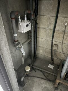 給水加圧ポンプ設置　施工事例