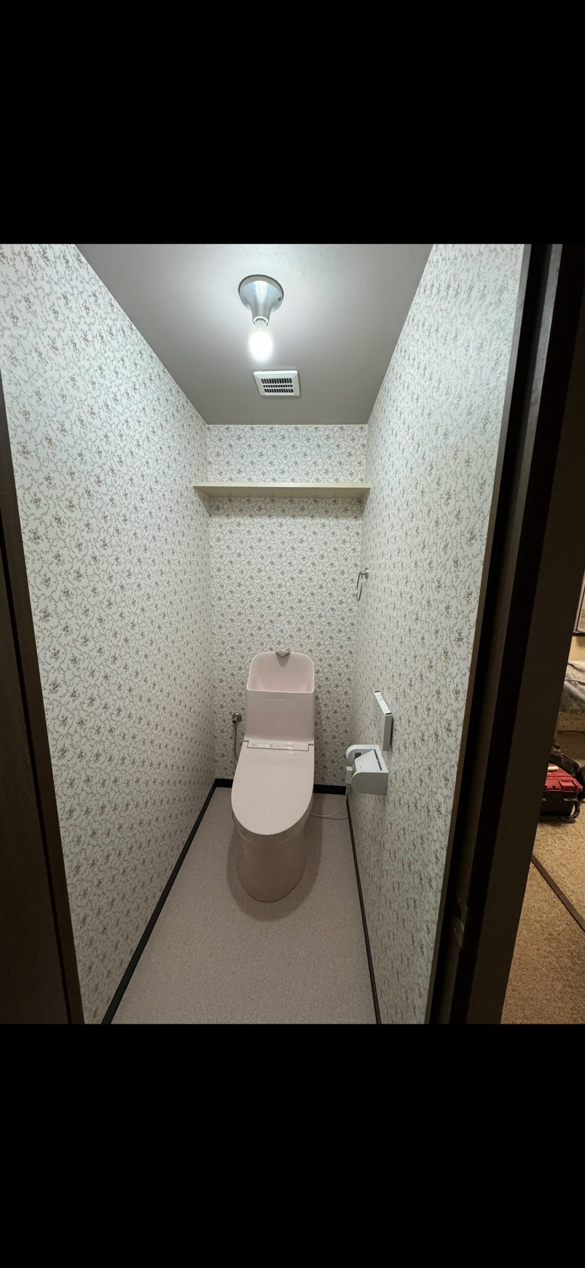 施工後1：トイレ