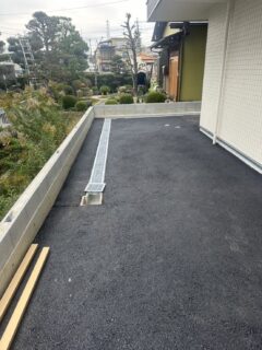 外構工事　舗装工事　施工事例