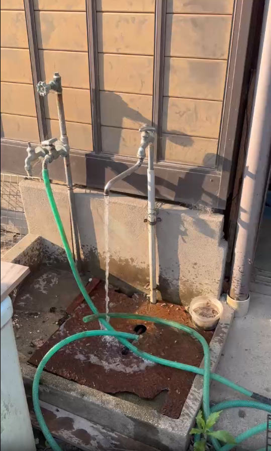 井戸ポンプ設置工事　施工事例